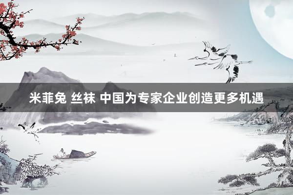 米菲兔 丝袜 中国为专家企业创造更多机遇